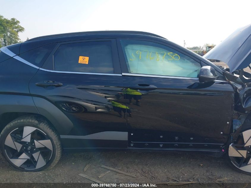 2024 Hyundai Kona Limited VIN: KM8HECA34RU089281 Lot: 39768750