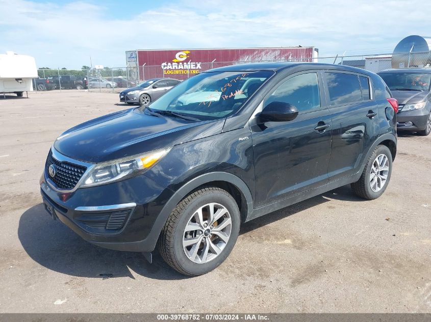 KNDPBCAC1G7850479 2016 KIA SPORTAGE - Image 2