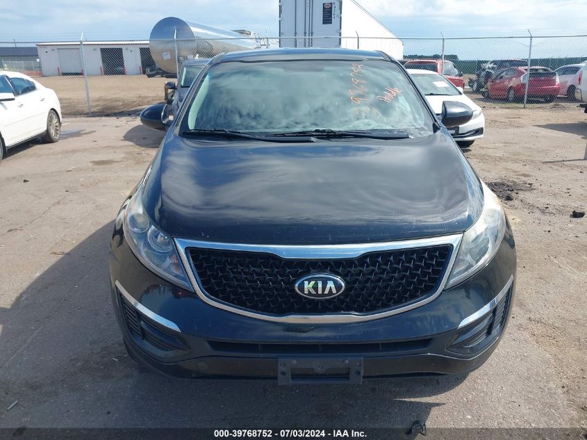 2016 Kia Sportage Lx VIN: KNDPBCAC1G7850479 Lot: 39768752