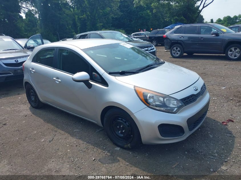 2014 Kia Rio Lx VIN: KNADM5A34E6415884 Lot: 39768764