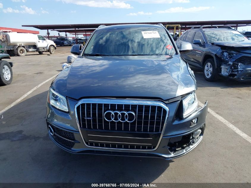 2017 Audi Q5 3.0T Premium Plus VIN: WA1D7AFPXHA001311 Lot: 39768765