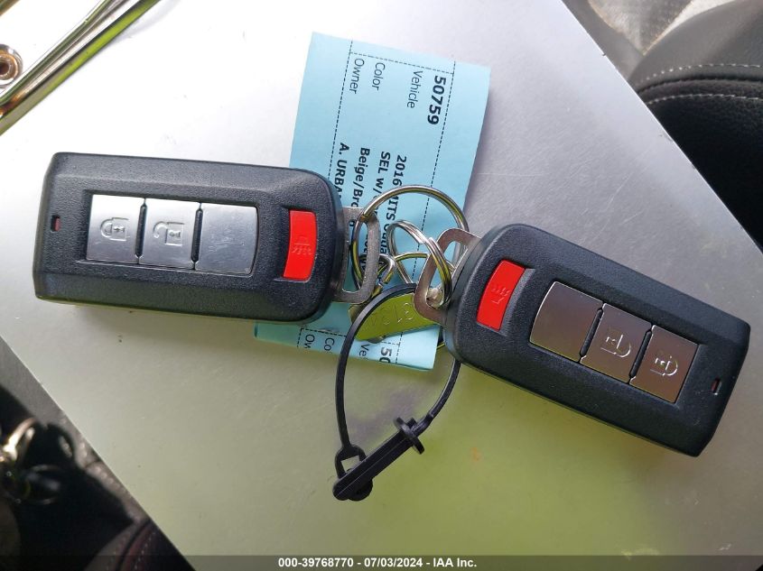 2016 MITSUBISHI OUTLANDER SPORT 2.4 GT/2.4 SEL - JA4AR4AW3GZ037581