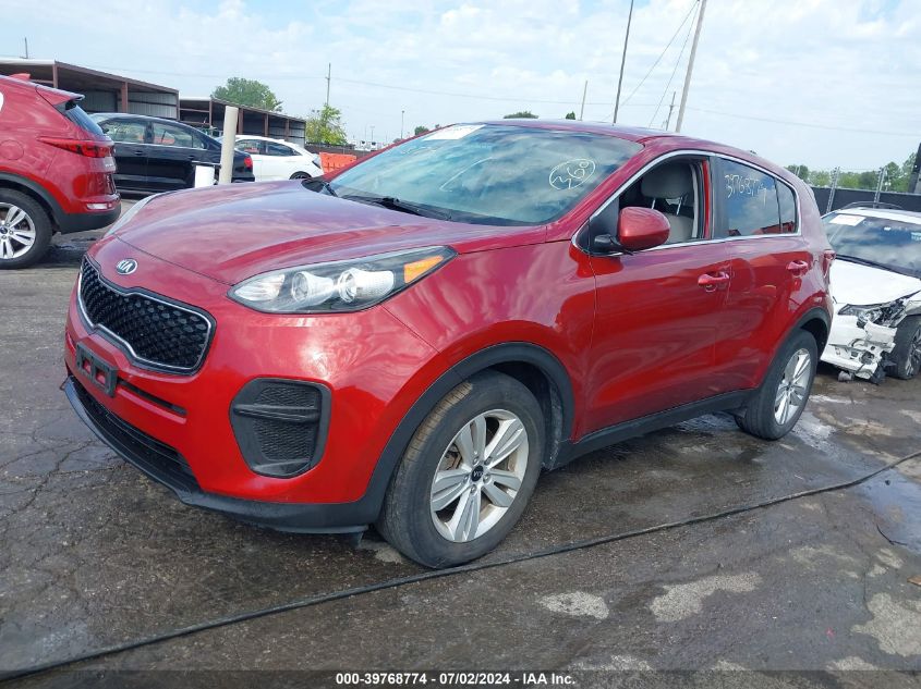 2017 Kia Sportage Lx VIN: KNDPM3AC2H7220756 Lot: 39768774