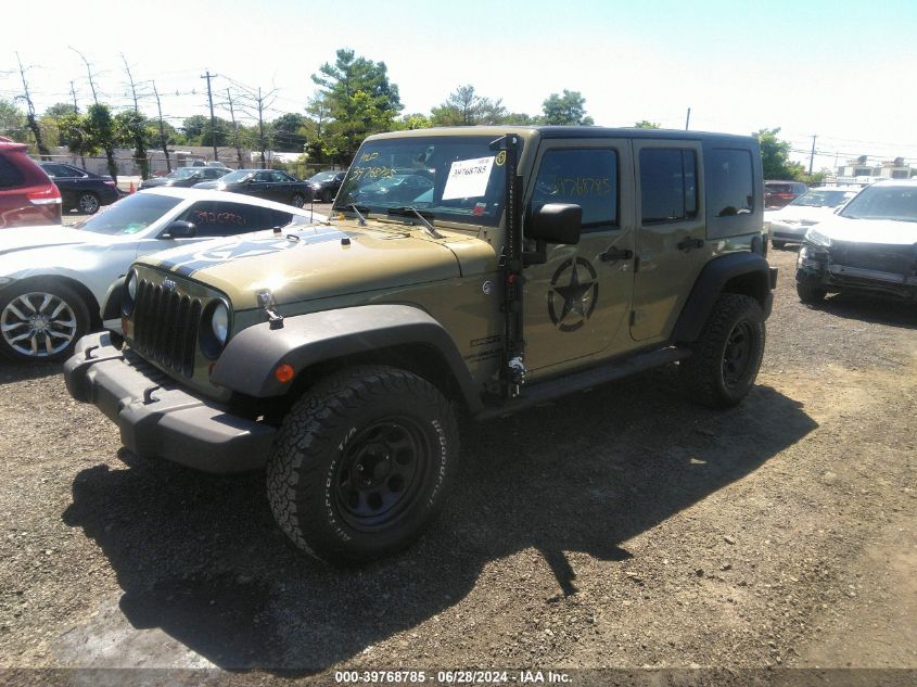 2013 Jeep Wrangler Unlimited Sport VIN: 1C4BJWDGXDL626255 Lot: 39768785