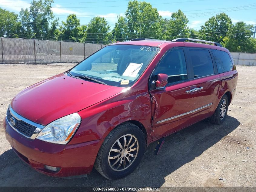 2011 Kia Sedona Ex VIN: KNDMH4C73B6409653 Lot: 39768803