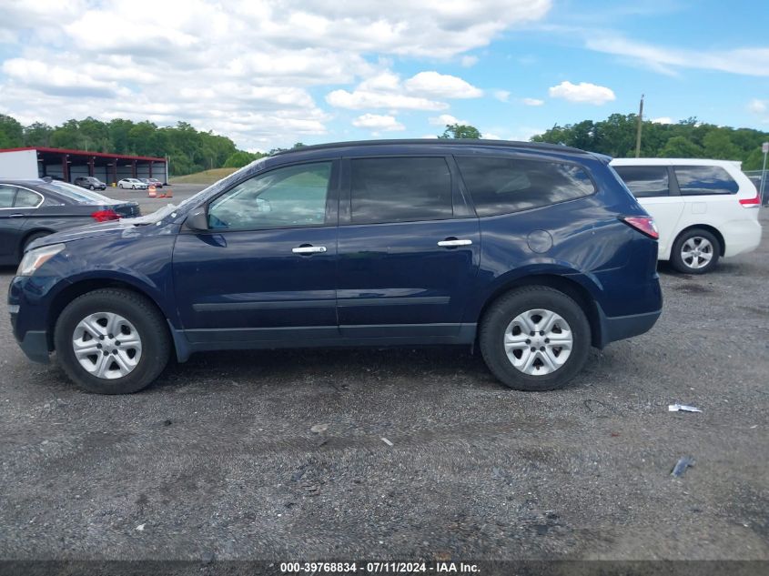 2017 Chevrolet Traverse Ls VIN: 1GNKVFED8HJ285794 Lot: 39768834