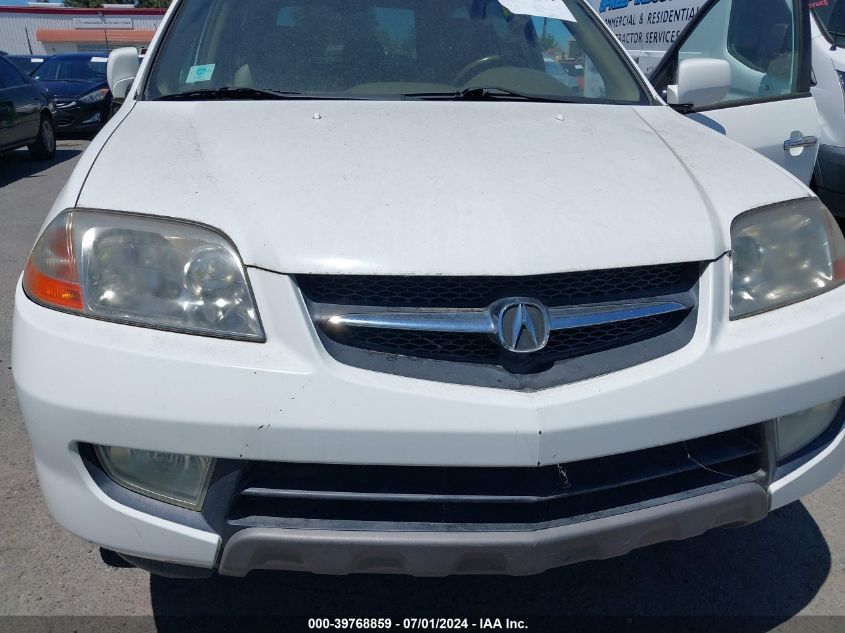 2002 Acura Mdx VIN: 2HNYD18692H535701 Lot: 39768859