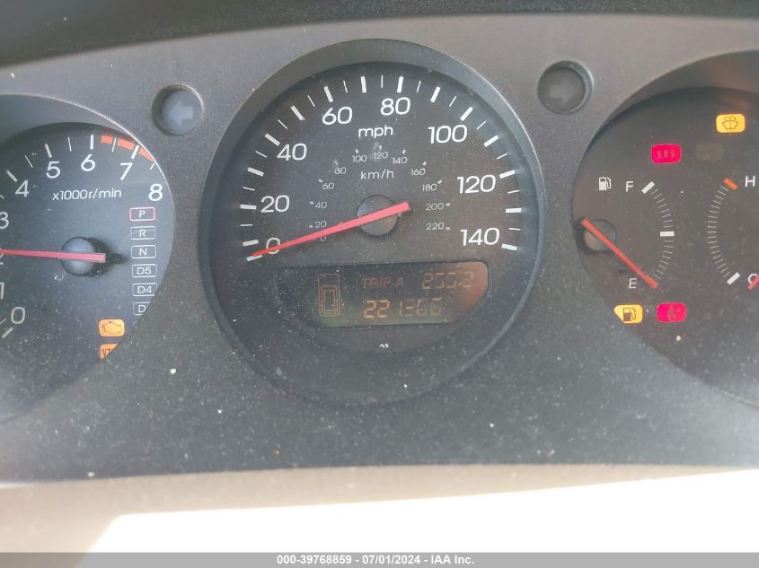 2002 Acura Mdx VIN: 2HNYD18692H535701 Lot: 39768859