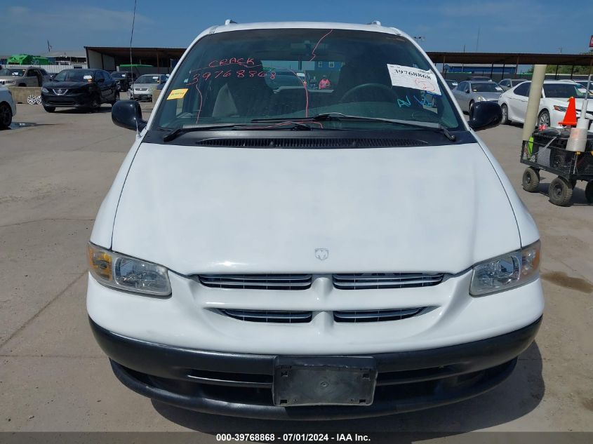 1999 Dodge Grand Caravan Se VIN: 2B4GP44G1XR311510 Lot: 39768868