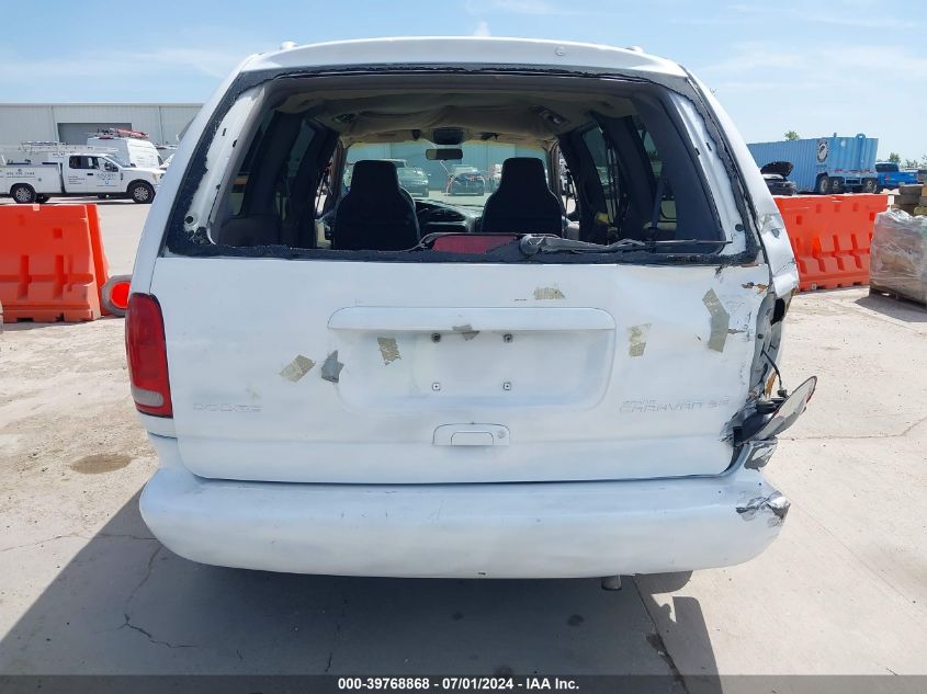 1999 Dodge Grand Caravan Se VIN: 2B4GP44G1XR311510 Lot: 39768868