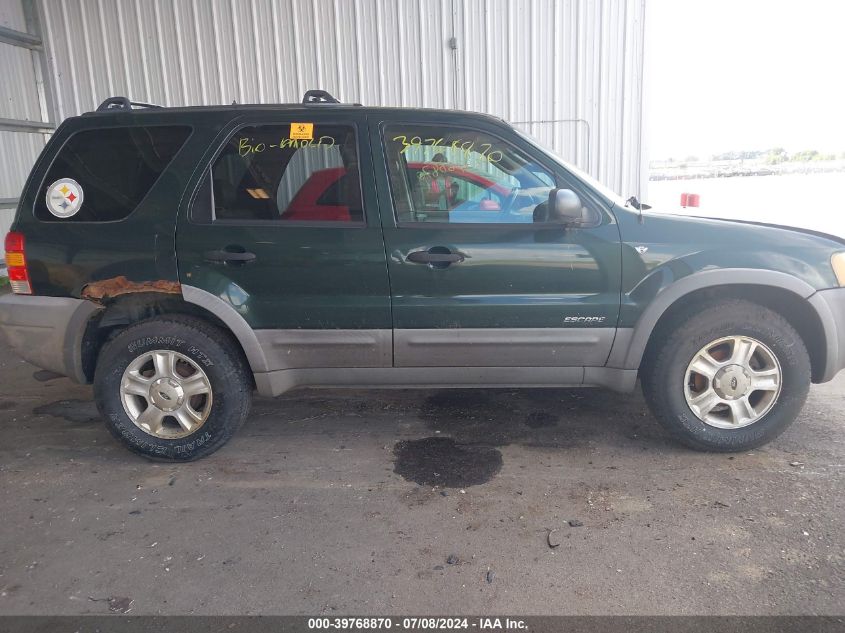 2001 Ford Escape Xlt VIN: 1FMCU04141KB69511 Lot: 39768870