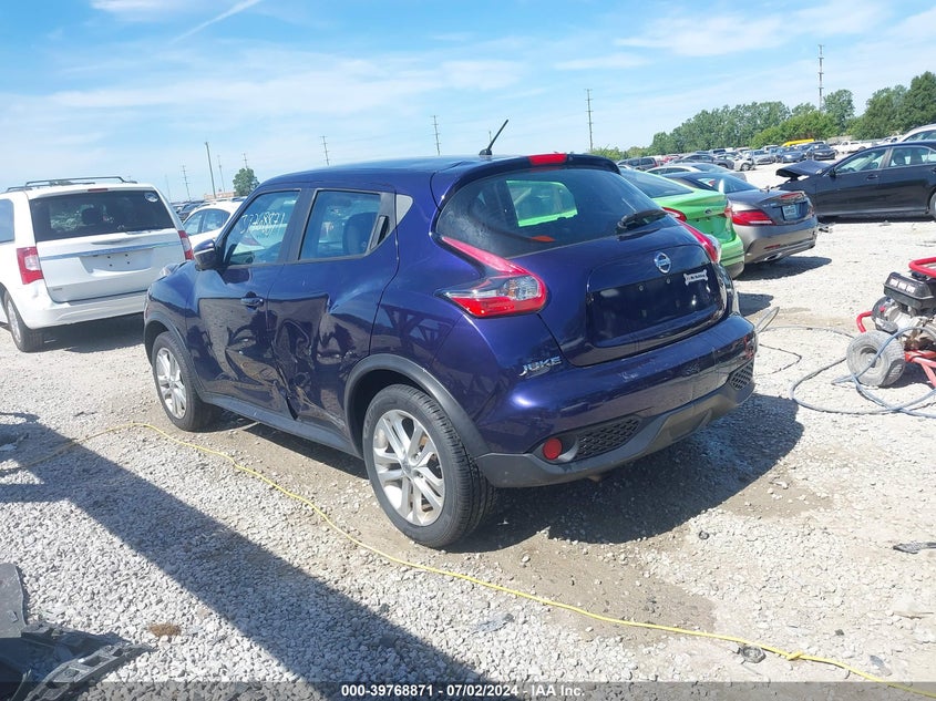 2015 Nissan Juke S/Sv/Sl/Nismo VIN: JN8AF5MV4FT550304 Lot: 39768871