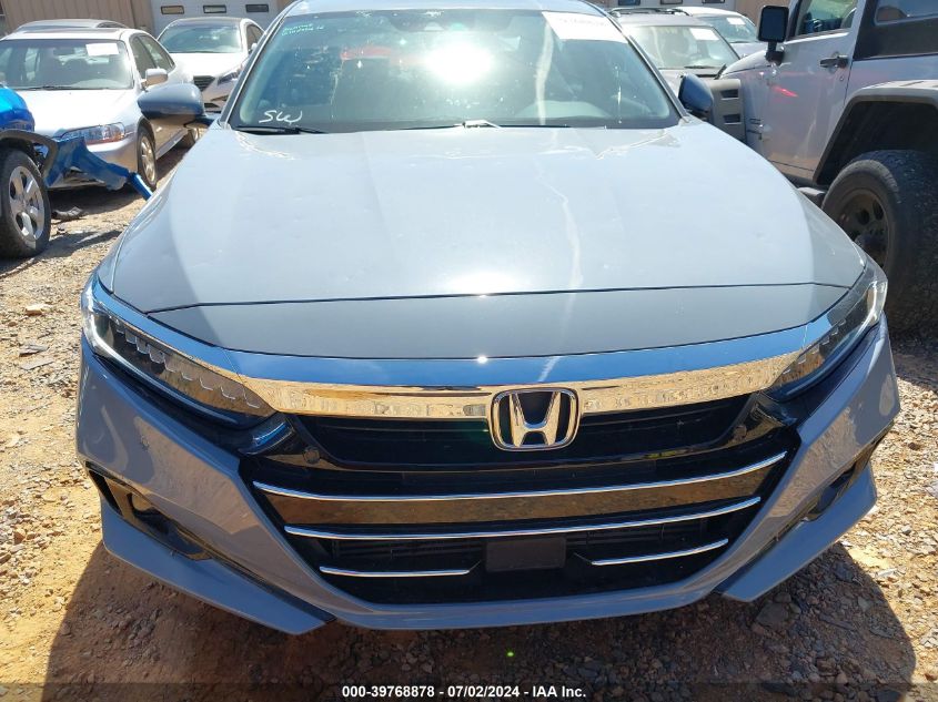 2021 Honda Accord Touring VIN: 1HGCV2F94MA007342 Lot: 39768878