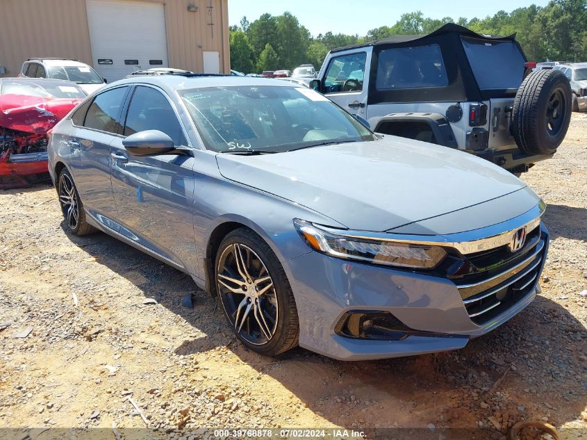 2021 Honda Accord Touring VIN: 1HGCV2F94MA007342 Lot: 39768878