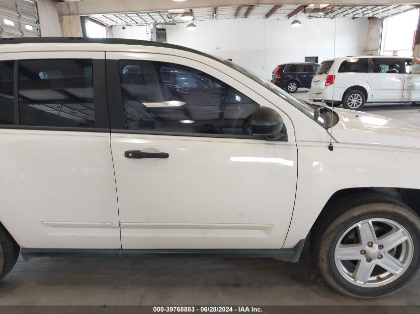 2008 Jeep Compass Sport VIN: 1J8FT47W78D544396 Lot: 39768883