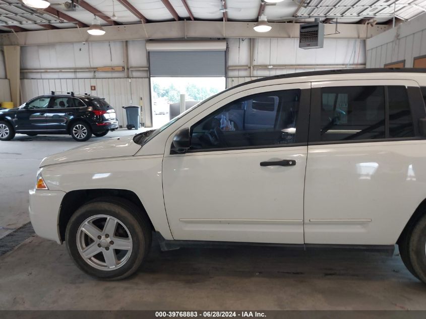2008 Jeep Compass Sport VIN: 1J8FT47W78D544396 Lot: 39768883