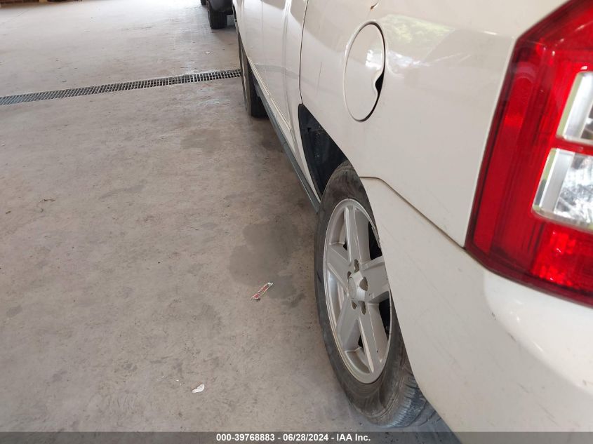 2008 Jeep Compass Sport VIN: 1J8FT47W78D544396 Lot: 39768883