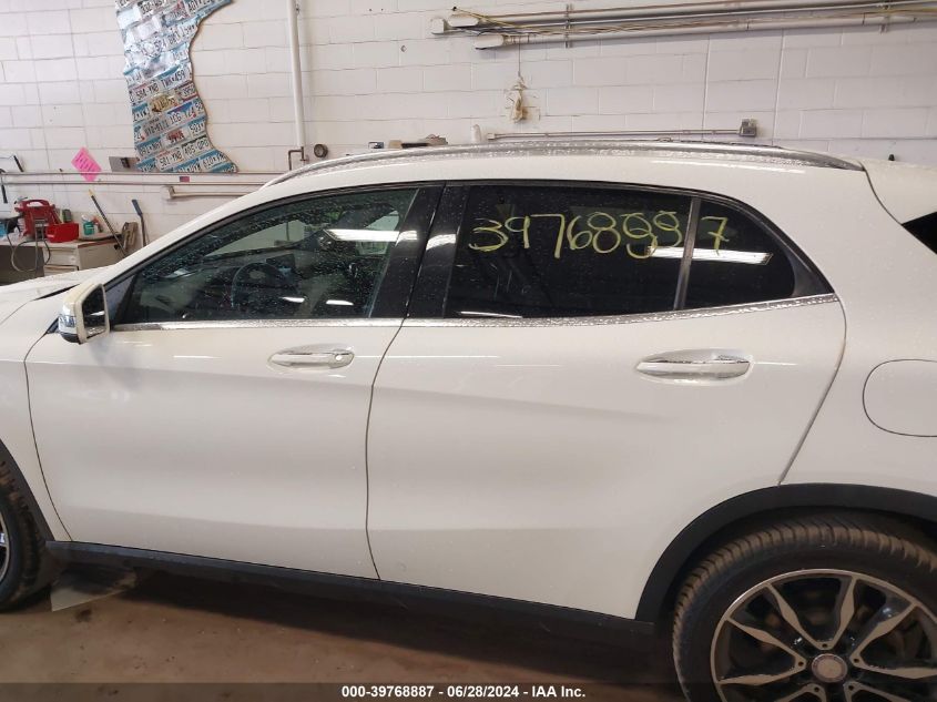 2017 Mercedes-Benz Gla 250 4Matic VIN: WDCTG4GB7HJ328376 Lot: 39768887