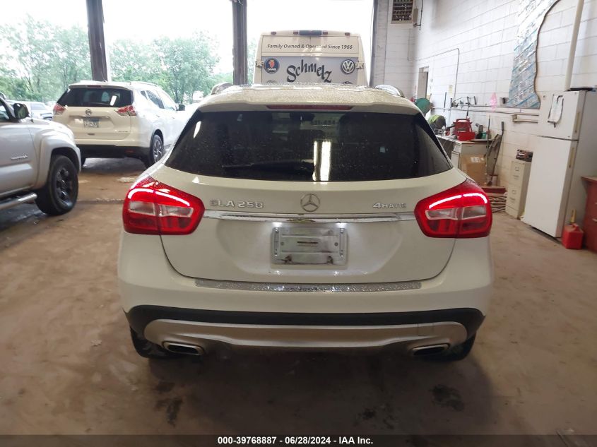 2017 Mercedes-Benz Gla 250 4Matic VIN: WDCTG4GB7HJ328376 Lot: 39768887