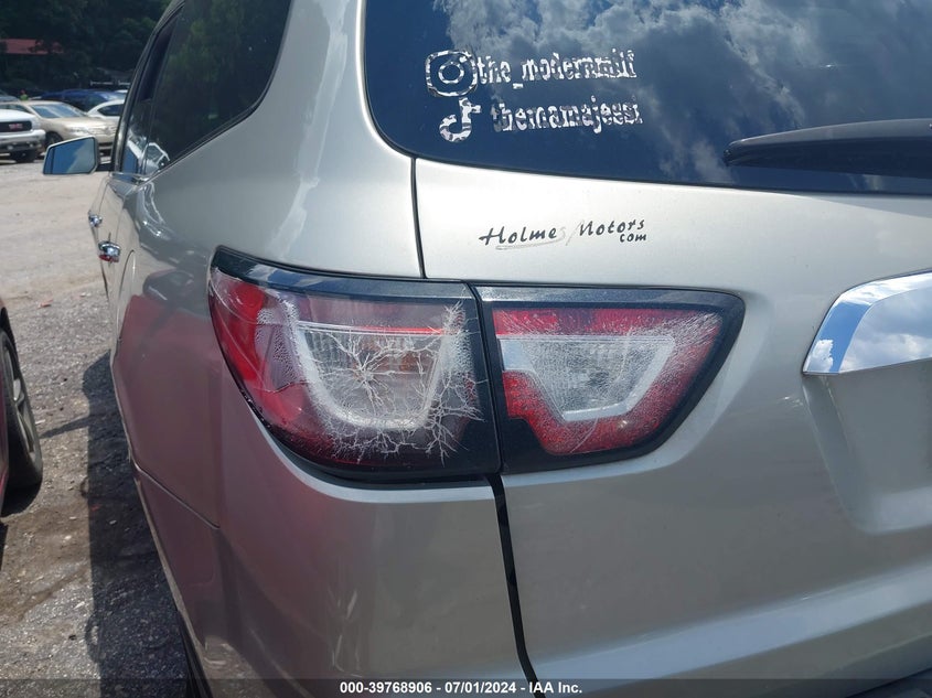 2016 Chevrolet Traverse 1Lt VIN: 1GNKRGKD7GJ153610 Lot: 39768906