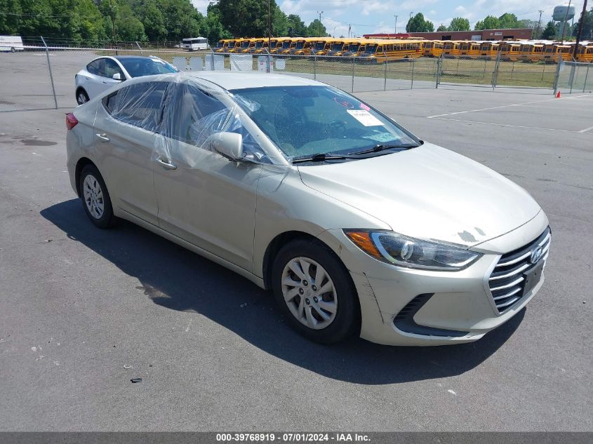 VIN 5NPD74LF2HH063992 2017 HYUNDAI ELANTRA no.1