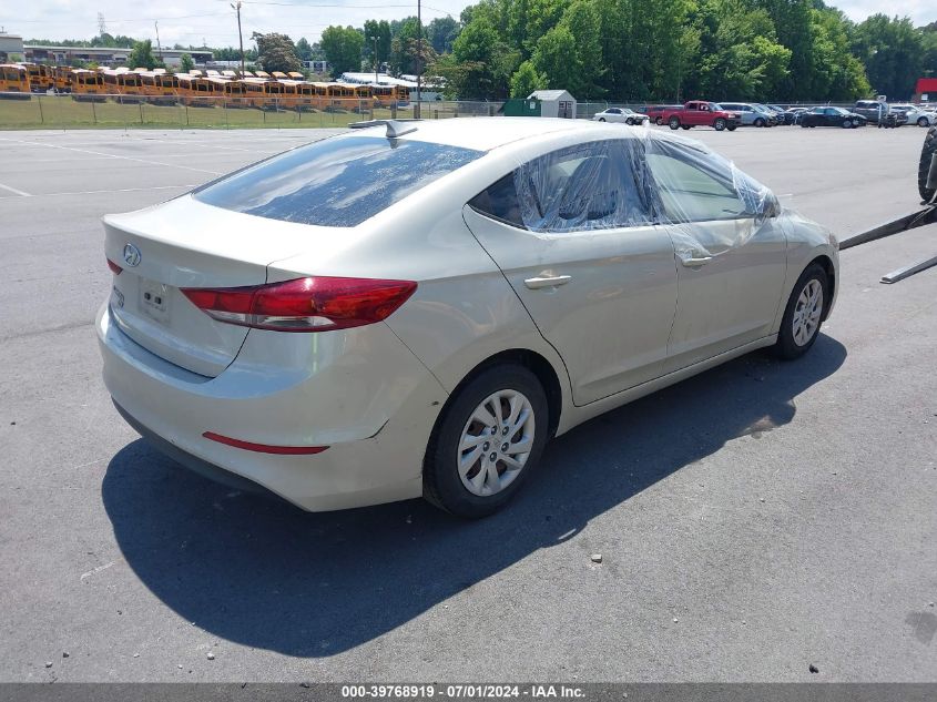 VIN 5NPD74LF2HH063992 2017 HYUNDAI ELANTRA no.4