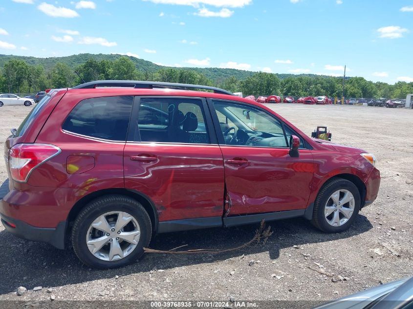 2015 Subaru Forester 2.5I Premium VIN: JF2SJADC7FH811502 Lot: 39768935