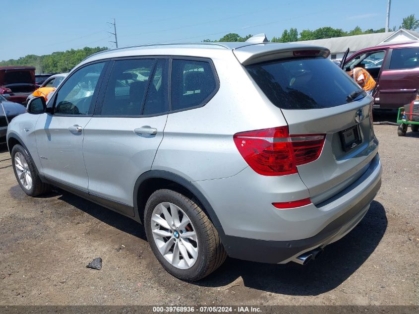 2016 BMW X3 XDRIVE28I - 5UXWX9C50G0D73844