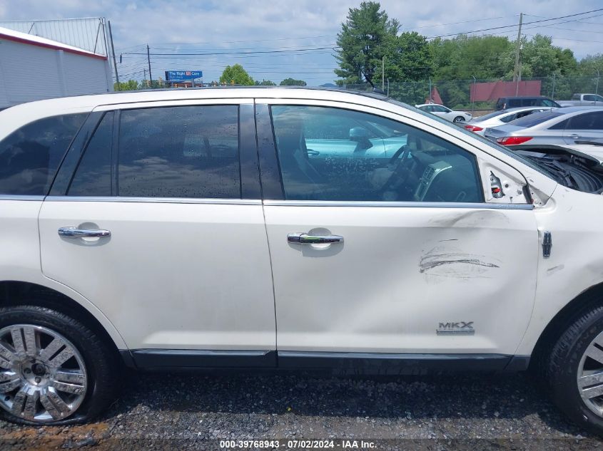 2008 Lincoln Mkx VIN: 2LMDU88C58BJ36492 Lot: 39768943