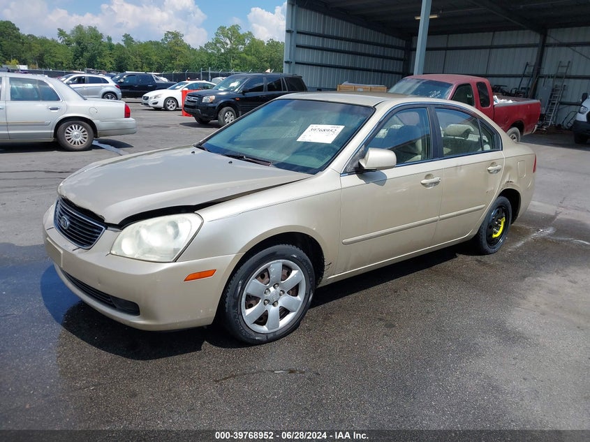 2006 Kia Optima Ex (New)/Lx (New) VIN: KNAGE123665022445 Lot: 39768952