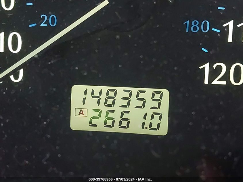 2001 Infiniti Qx4 Luxury VIN: JNRDR09Y11W225123 Lot: 39768956