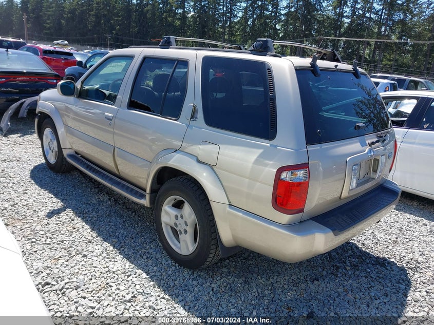 2001 Infiniti Qx4 Luxury VIN: JNRDR09Y11W225123 Lot: 39768956