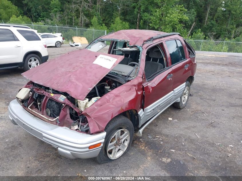 2002 Chevrolet Tracker Hard Top Lt VIN: 2CNBE634226930418 Lot: 39768967