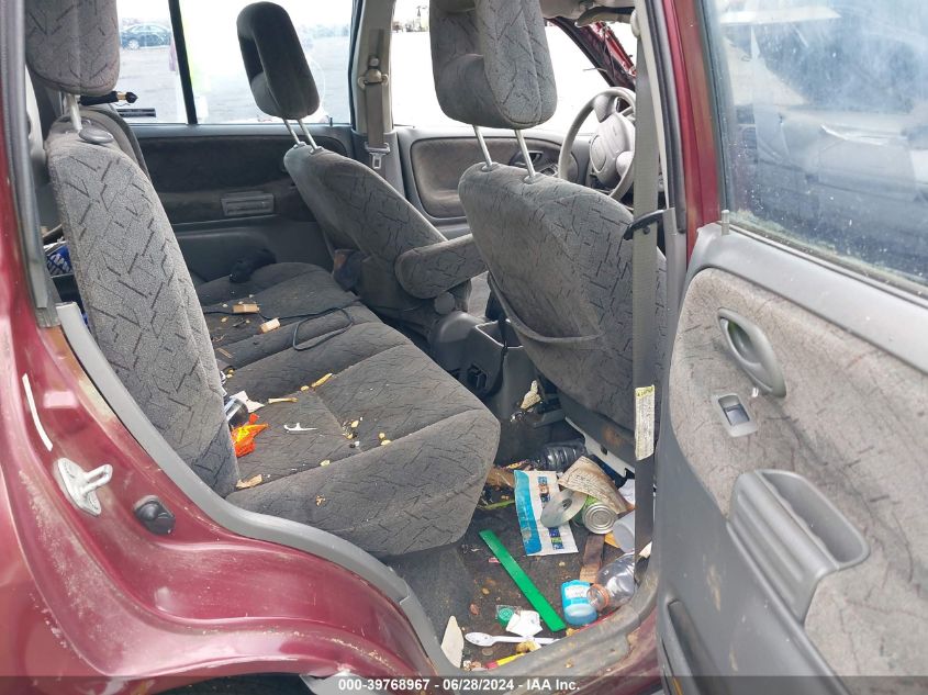 2002 Chevrolet Tracker Hard Top Lt VIN: 2CNBE634226930418 Lot: 39768967