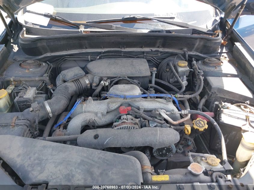 2010 Subaru Forester 2.5X VIN: JF2SH6ACXAH711271 Lot: 39768983