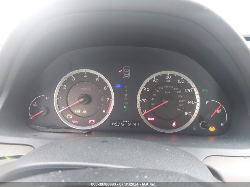 2009 Honda Accord 2.4 Ex-L VIN: 1HGCP26879A117746 Lot: 39768993