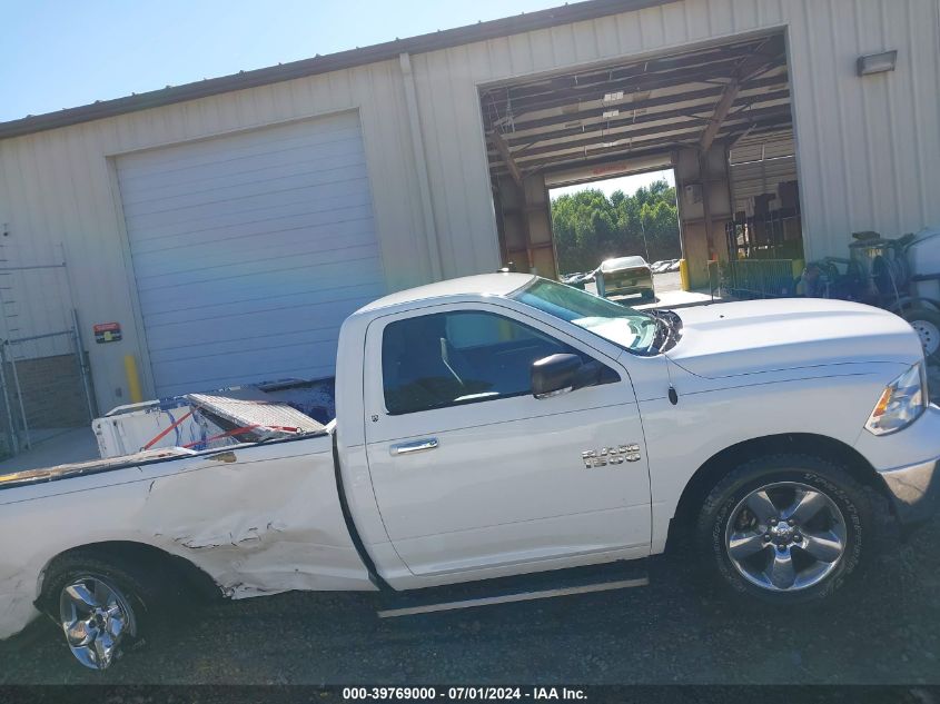 2017 Ram 1500 Big Horn Regular Cab 4X2 8' Box VIN: 3C6JR6EG5HG658933 Lot: 39769000