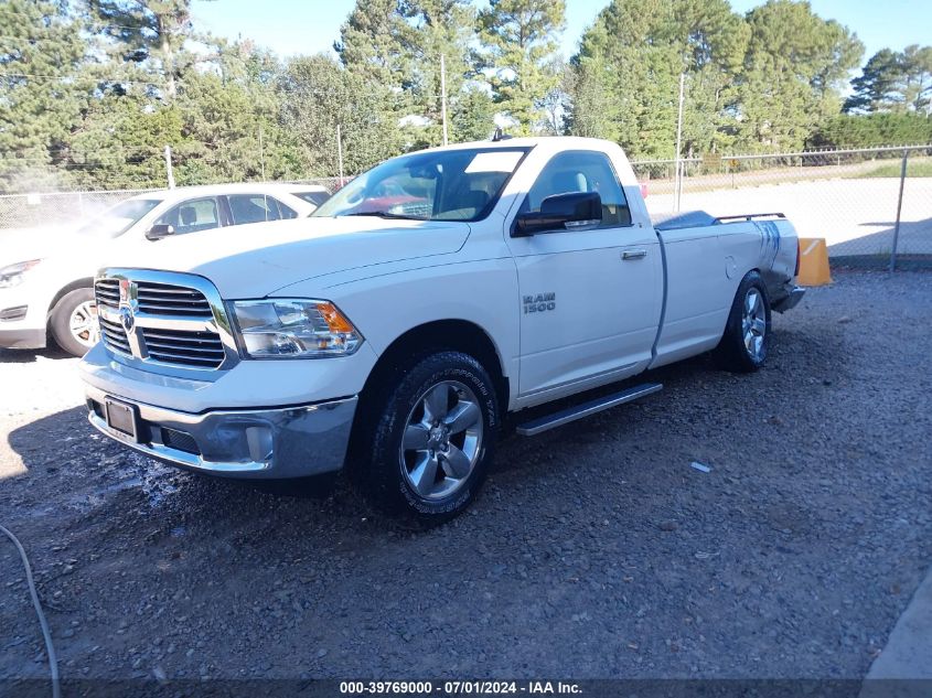 2017 Ram 1500 Big Horn Regular Cab 4X2 8' Box VIN: 3C6JR6EG5HG658933 Lot: 39769000