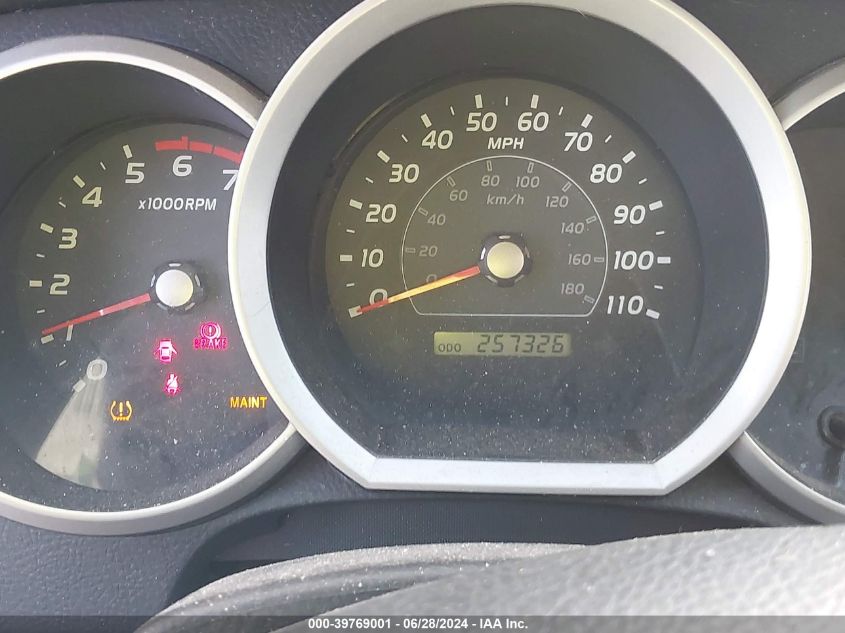 2007 Toyota 4Runner Sport V6 VIN: JTEZU14R378073879 Lot: 39769001