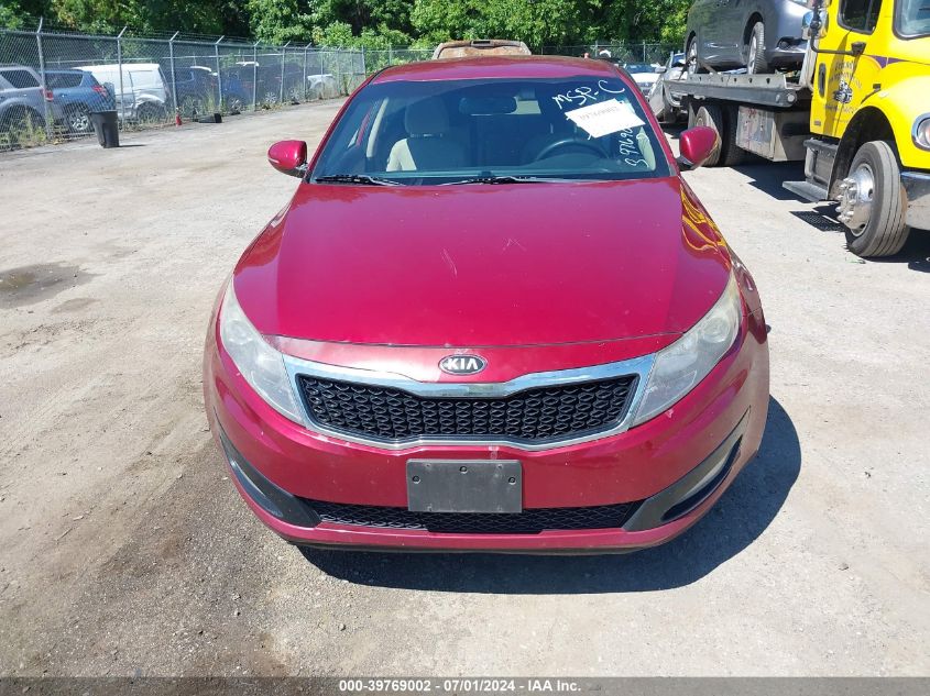 2013 Kia Optima Lx VIN: 5XXGM4A76DG133369 Lot: 39769002