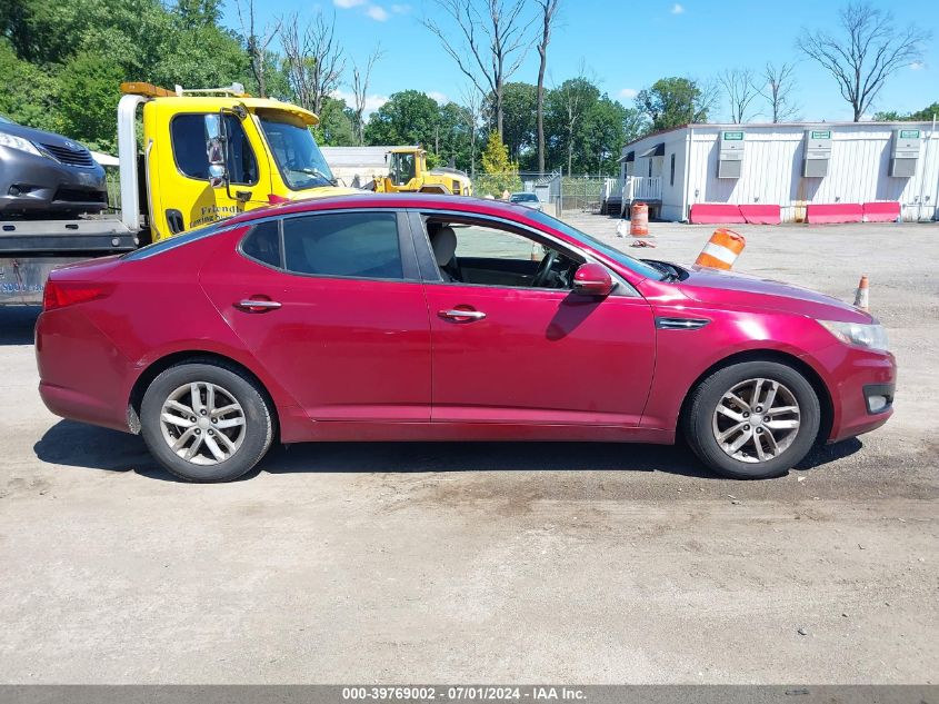 2013 Kia Optima Lx VIN: 5XXGM4A76DG133369 Lot: 39769002