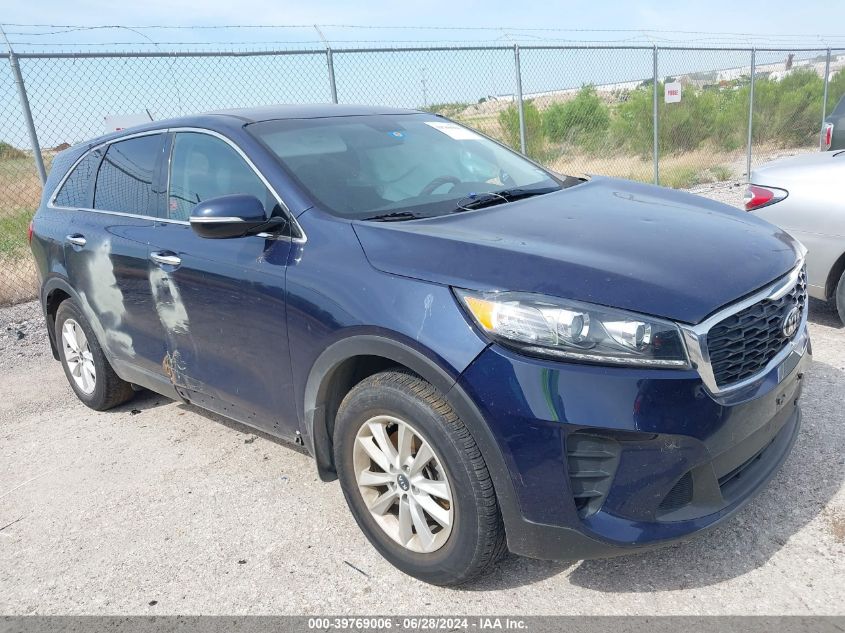 5XYPG4A35KG548082 2019 KIA SORENTO - Image 1