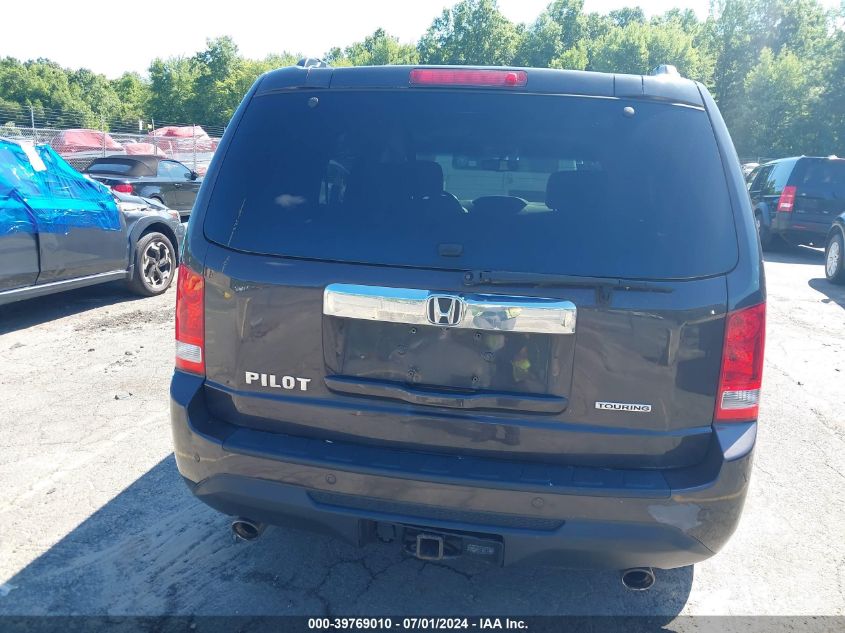 2012 Honda Pilot Touring VIN: 5FNYF4H98CB050517 Lot: 39769010