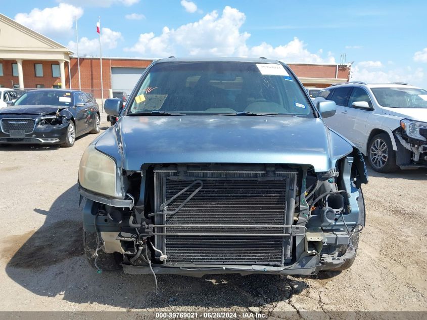 2007 Honda Pilot Ex-L VIN: 5FNYF28567B015210 Lot: 39769021