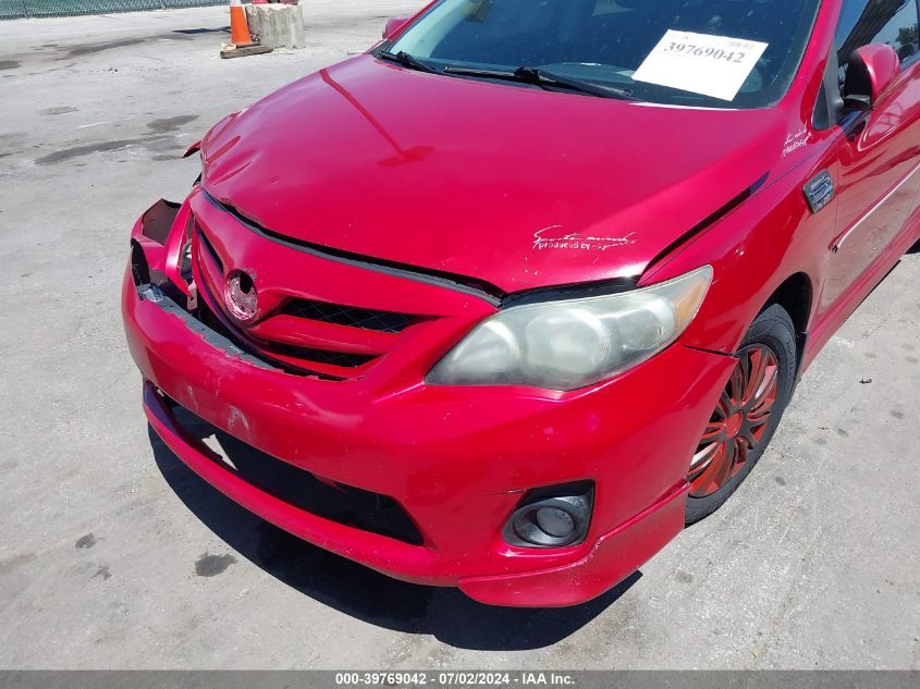 2011 Toyota Corolla S VIN: 2T1BU4EE5BC585966 Lot: 39769042