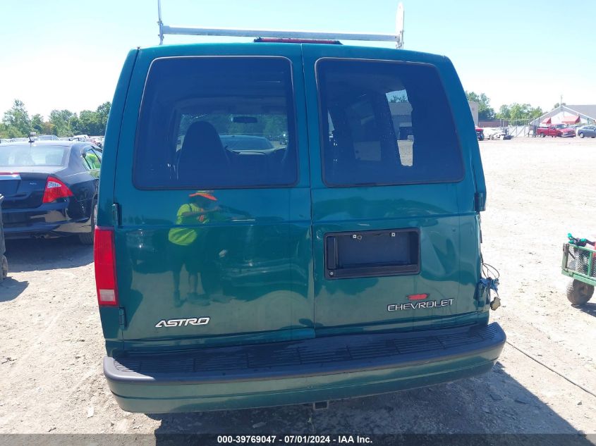 1999 Chevrolet Astro VIN: 1GNDM19W5XB202177 Lot: 39769047