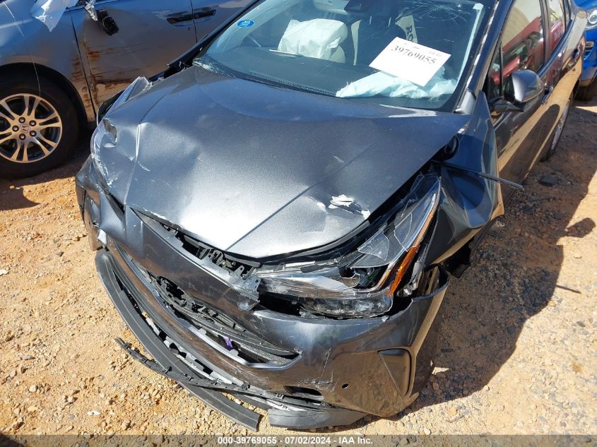 2019 Toyota Prius VIN: JTDKARFU9K3102614 Lot: 39769055