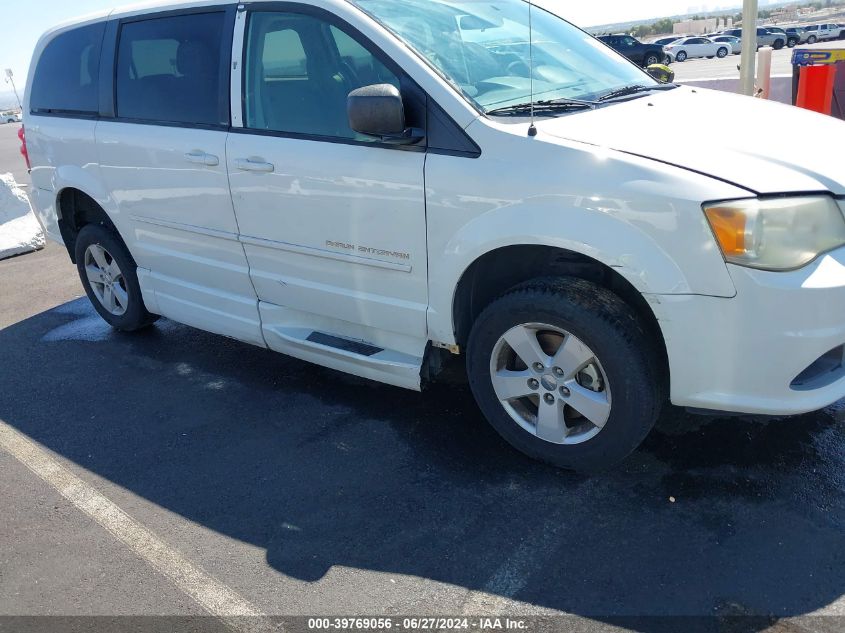 2013 Dodge Grand Caravan Se VIN: 2C4RDGBG5DR780992 Lot: 39769056