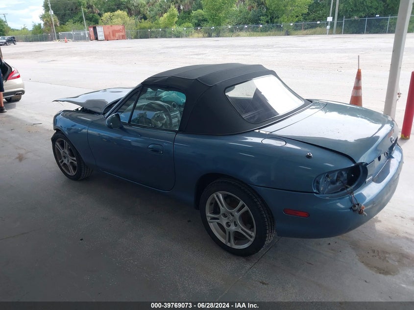 2005 Mazda Mx-5 Miata Cloth VIN: JM1NB353550414452 Lot: 39769073