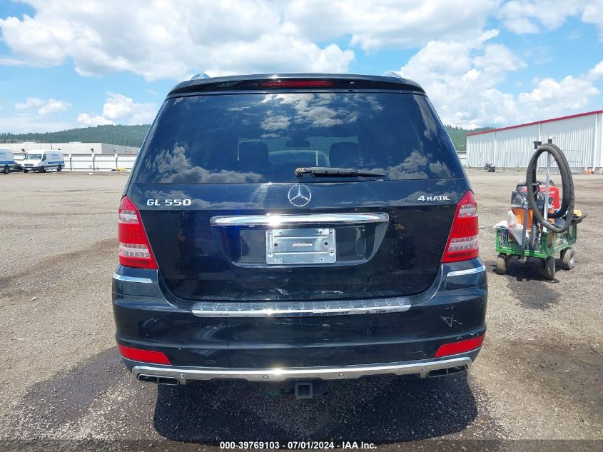 2011 Mercedes-Benz Gl 550 4Matic VIN: 4JGBF8GE8BA723983 Lot: 39769103